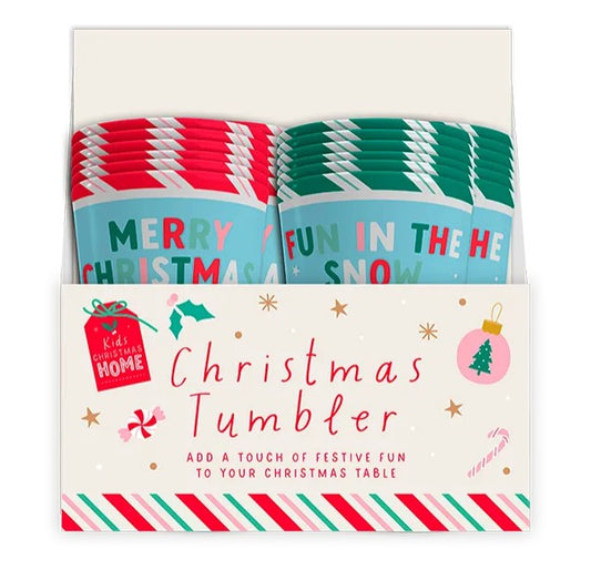Christmas kids beaker