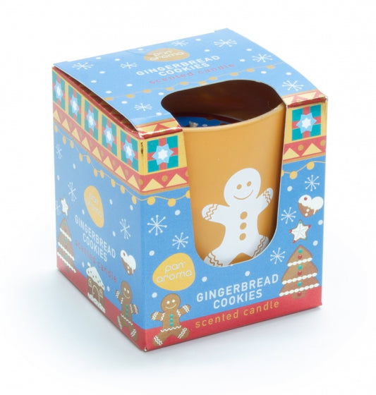 Christmas candle - gingerbread cookies