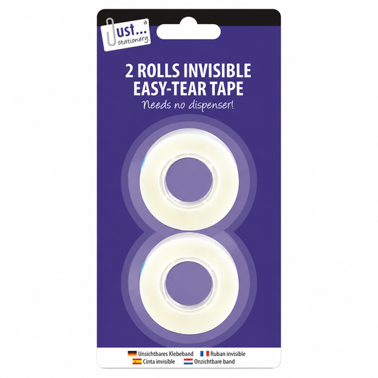 Invisible easy tear tape 2 pack