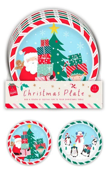 Christmas kids plate