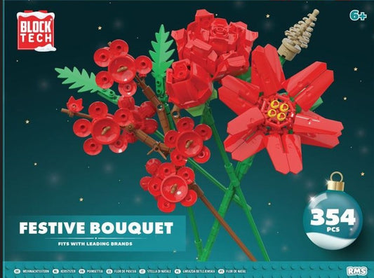 Block tech festive bouquet