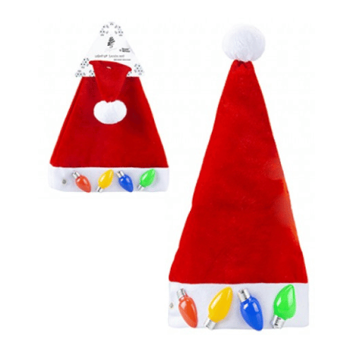 Christmas fairy lights hat