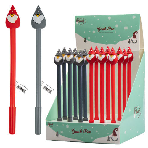 Christmas Gonk pen