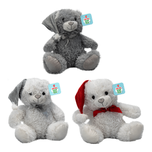 Christmas glitter teddy bear