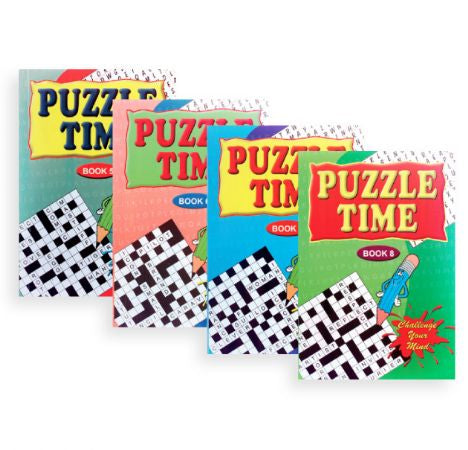 A5 puzzle time book