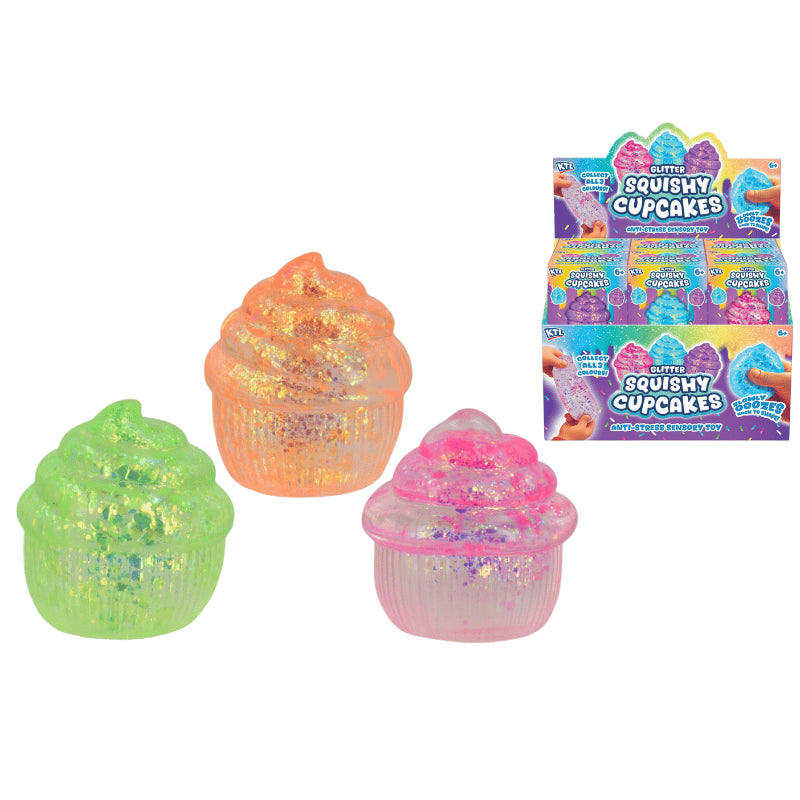 Squishy glitter maltose cupcake.