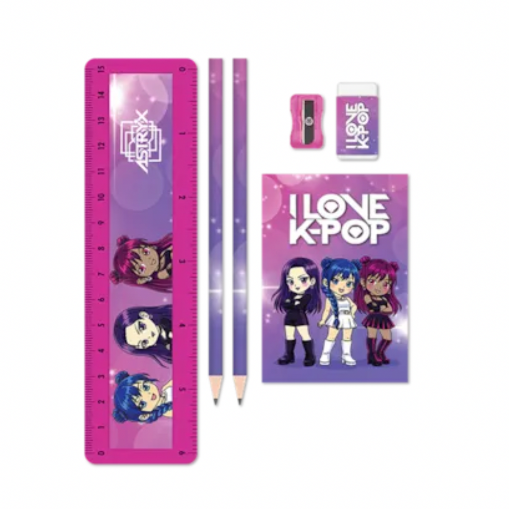 K-Pop stationery set