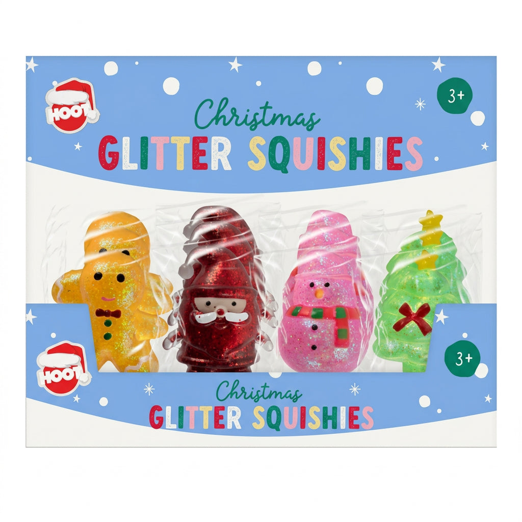 Christmas glitter maltose squishy.