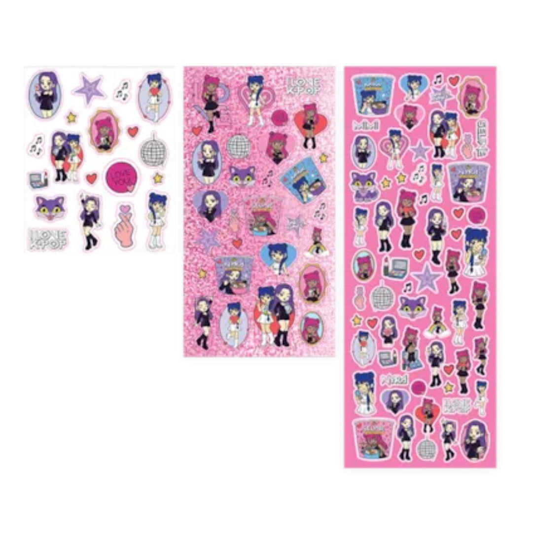 K-Pop sticker pack 112 pack