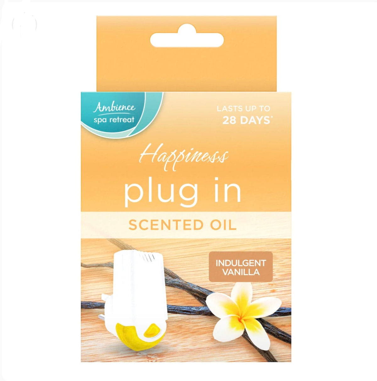 Plug in air freshener & refill - indulgent vanilla