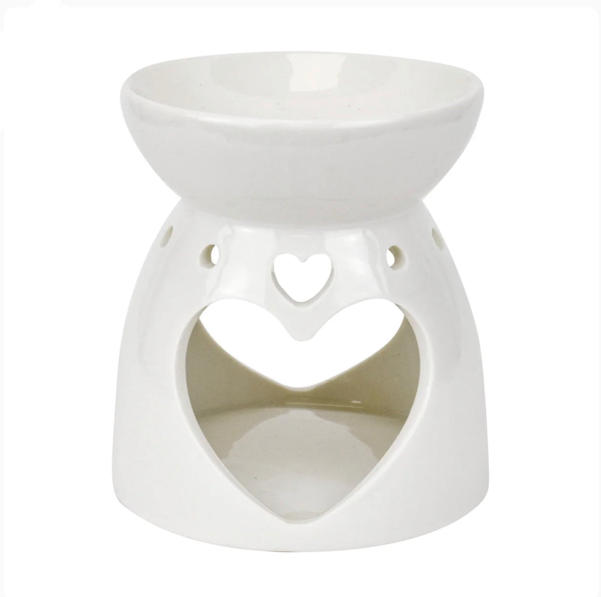 Large heart ceramic burner