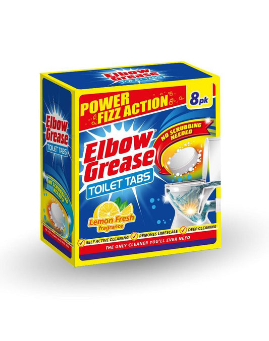 Elbow grease toilet tablets - lemon fresh image 0