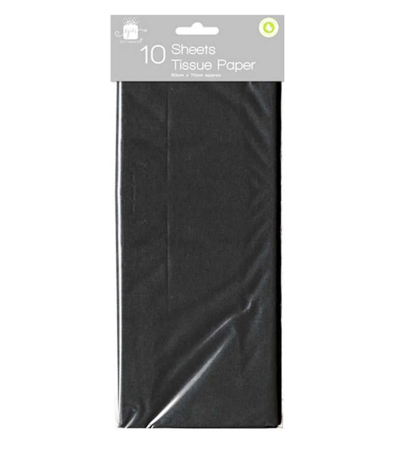 Tissue paper sheets - black image 0