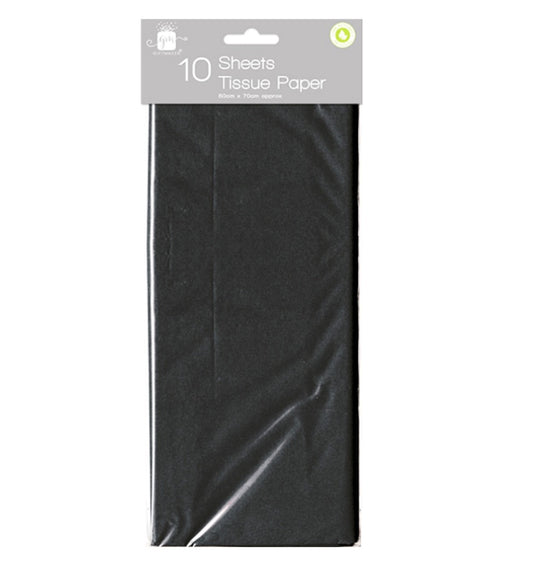 Tissue paper sheets - black image 0