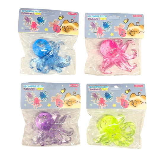 Squishy glitter octopus image 0