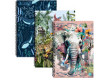 A4 spiral notebook - animal design - Elephant image