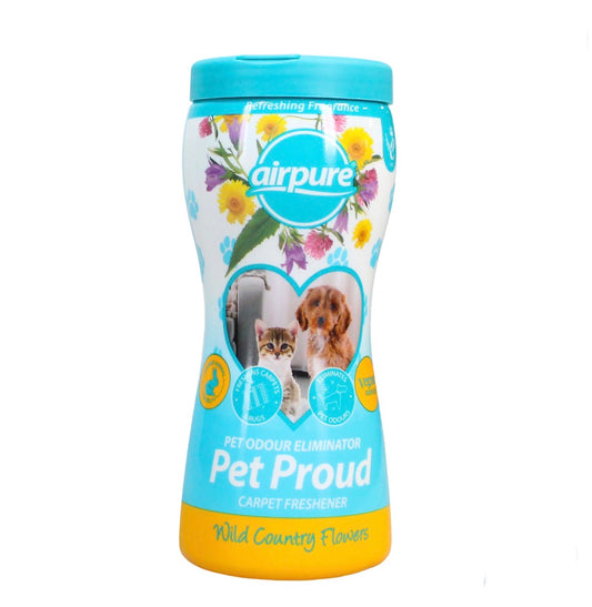 Airpure Pet Proud carpet freshener Wild Country Flowers 500g