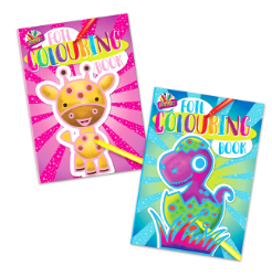 Foil colouring book