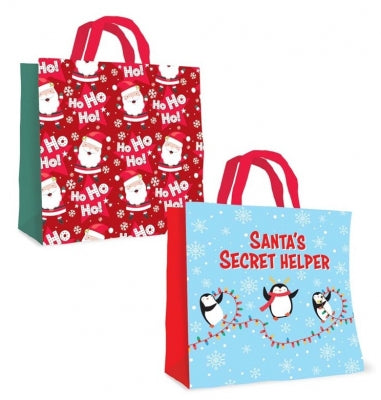 Christmas shopping bag - cute