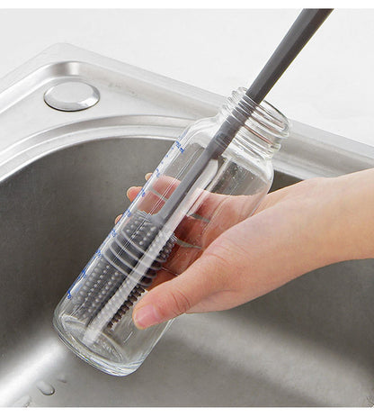 Long handled bottle cleaning brush image 0