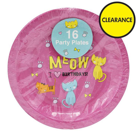 Kitten paper plates image 0
