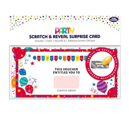Happy birthday scratch and reveal card image 0