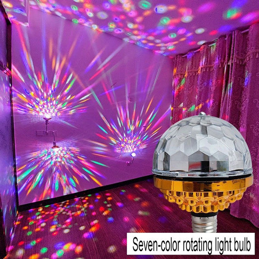 Rotating plug in disco bulb image 1