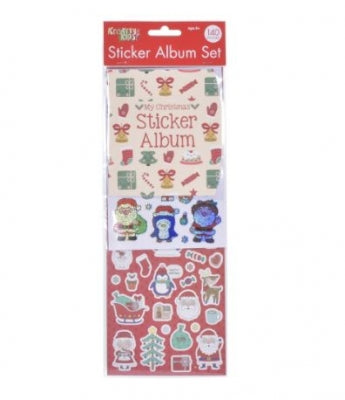 Christmas sticker album