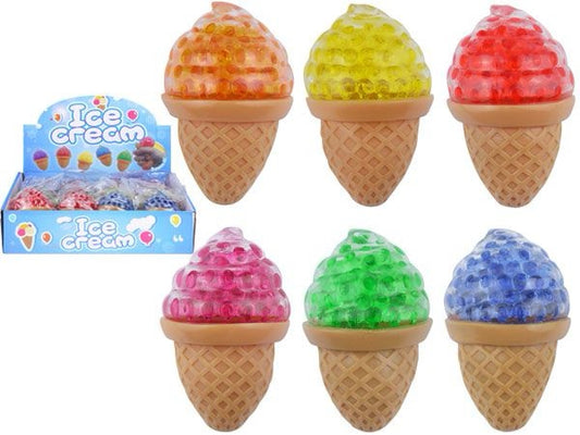 Squeezy ice cream with beads image 0