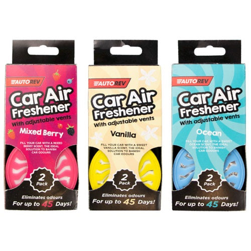 Adjustable car air fresheners 2 pack image 0