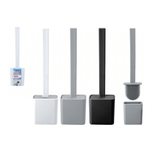 Slimline silicone toilet brush image 0