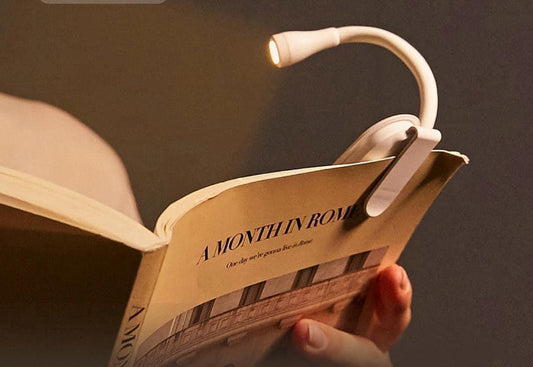 Clip on rechargeable reading light image 0