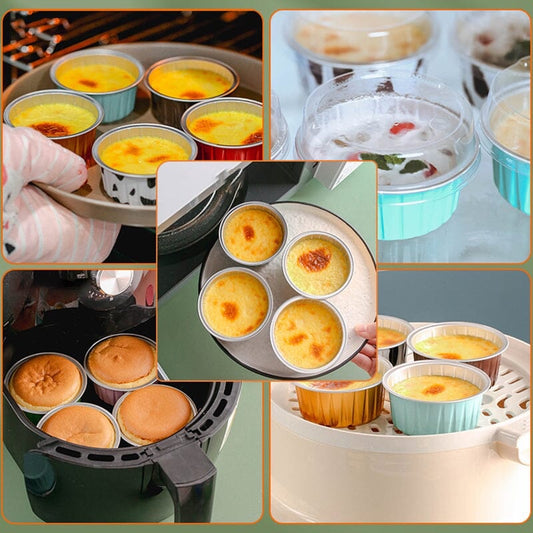 Aluminium cooking cups 20 pack image 1
