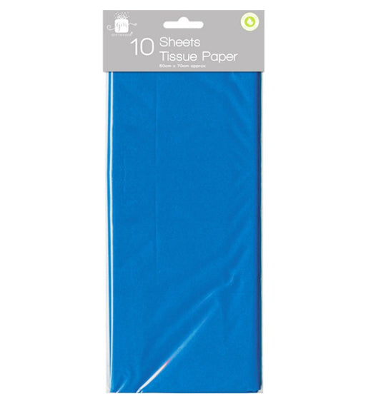 Tissue paper sheets - dark blue image 0
