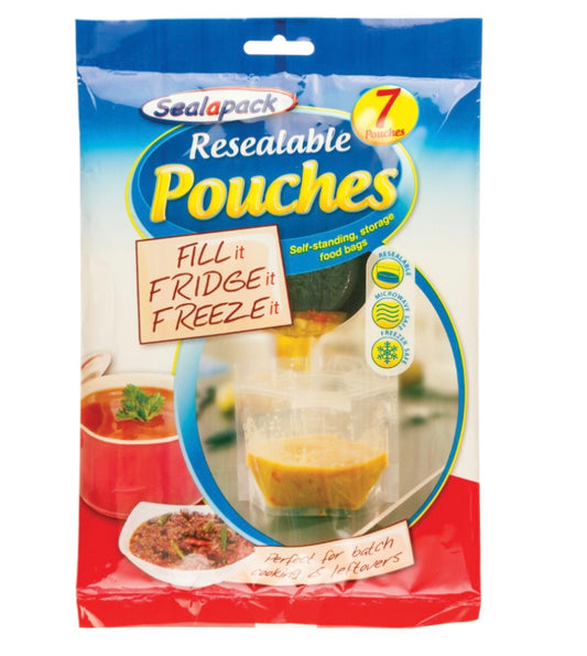 Resealable pouches image 0