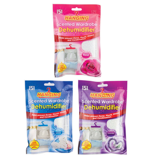 Scented hanging wardrobe dehumidifier image 0