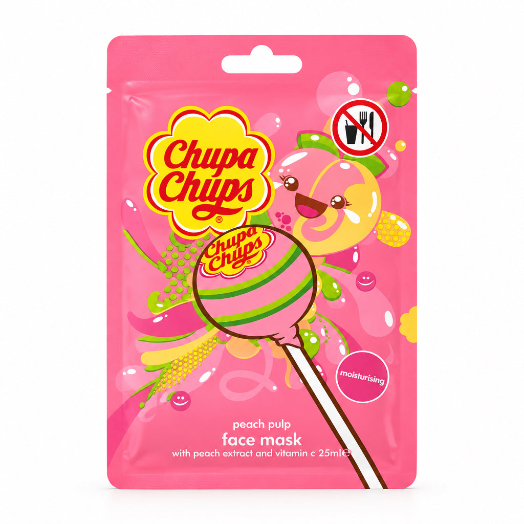 Chupa Chups peach pulp face mask 25ml