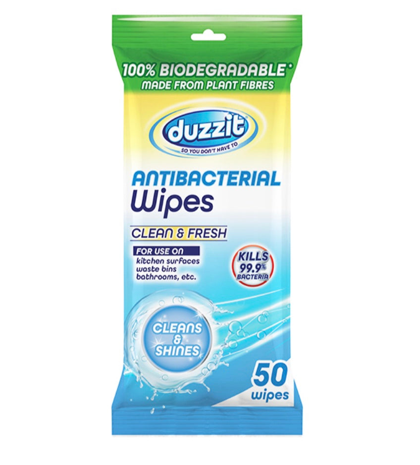 Clean &amp; fresh - antibacterial wipes image 0