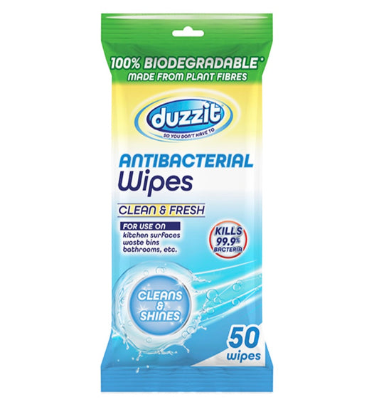 Clean &amp; fresh - antibacterial wipes image 0