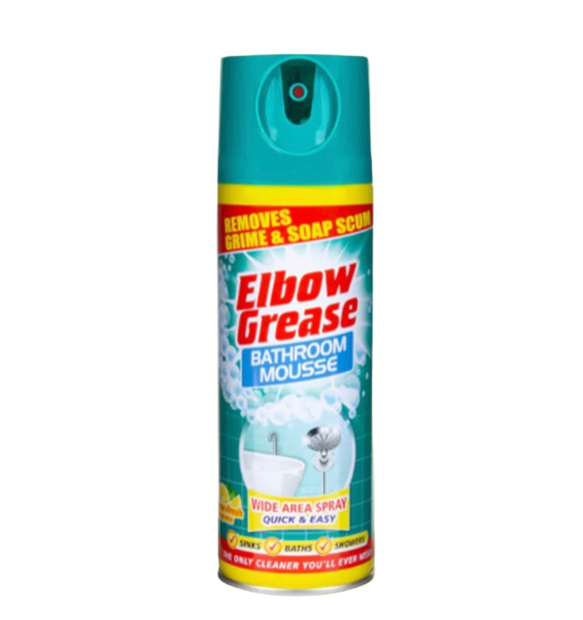 Bathroom mousse (elbow grease) - lemon image 0