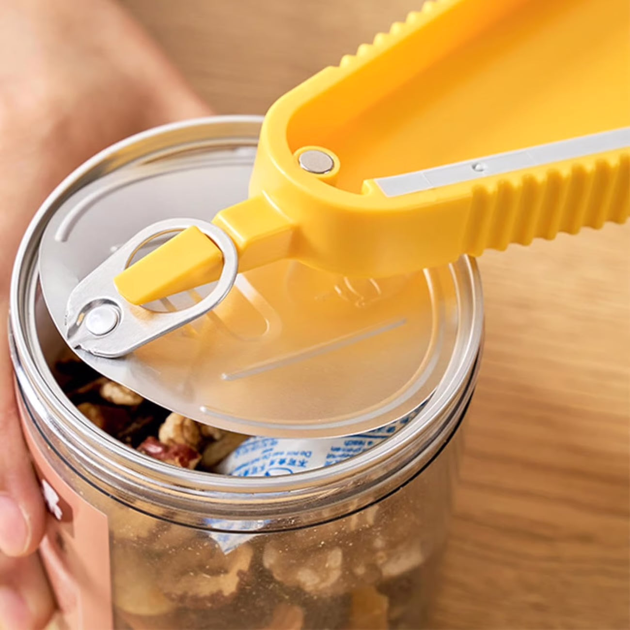 Multifunctional triangular jar and bottle opener image 2
