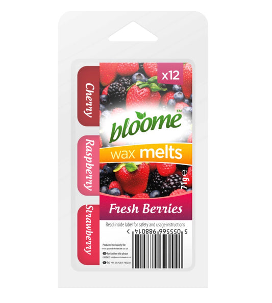 Bloome triple fragrance wax melts - fresh berries image 0
