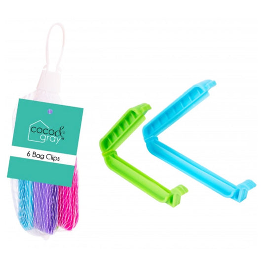 Food bag clips 6 pack image 0