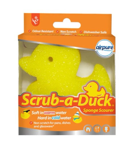 Scrub-a-duck sponge scourer image 0