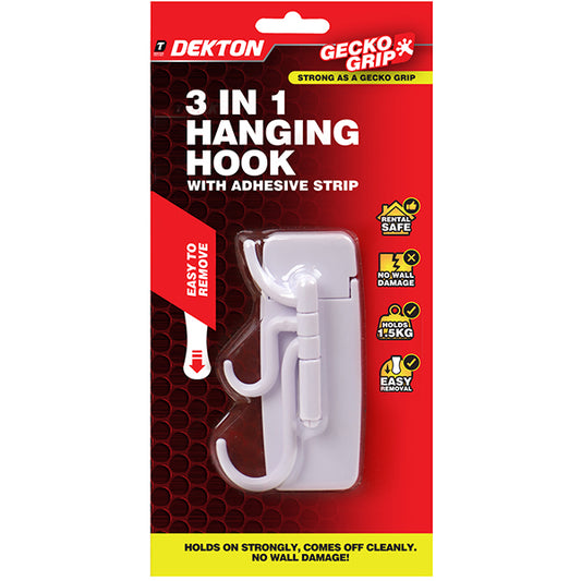 3-in-1 hanging hook