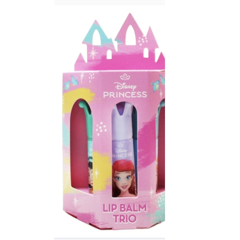 Disney Princess Lip Balm Trio 3 x 3.5g