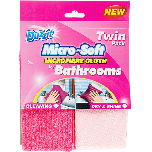 Pink bathroom cloths