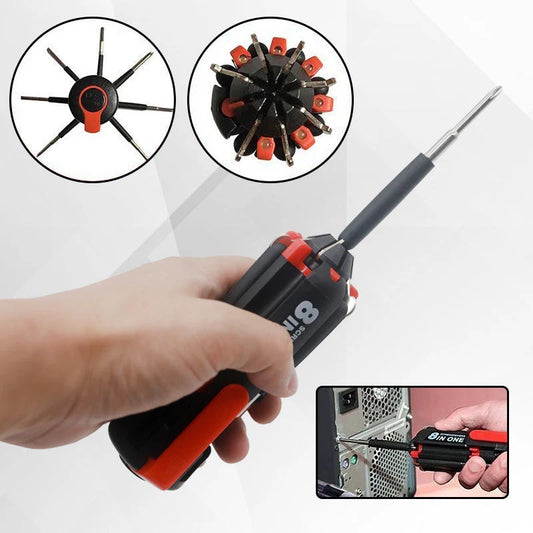 8-in-1 multi screwdriver tool image 1