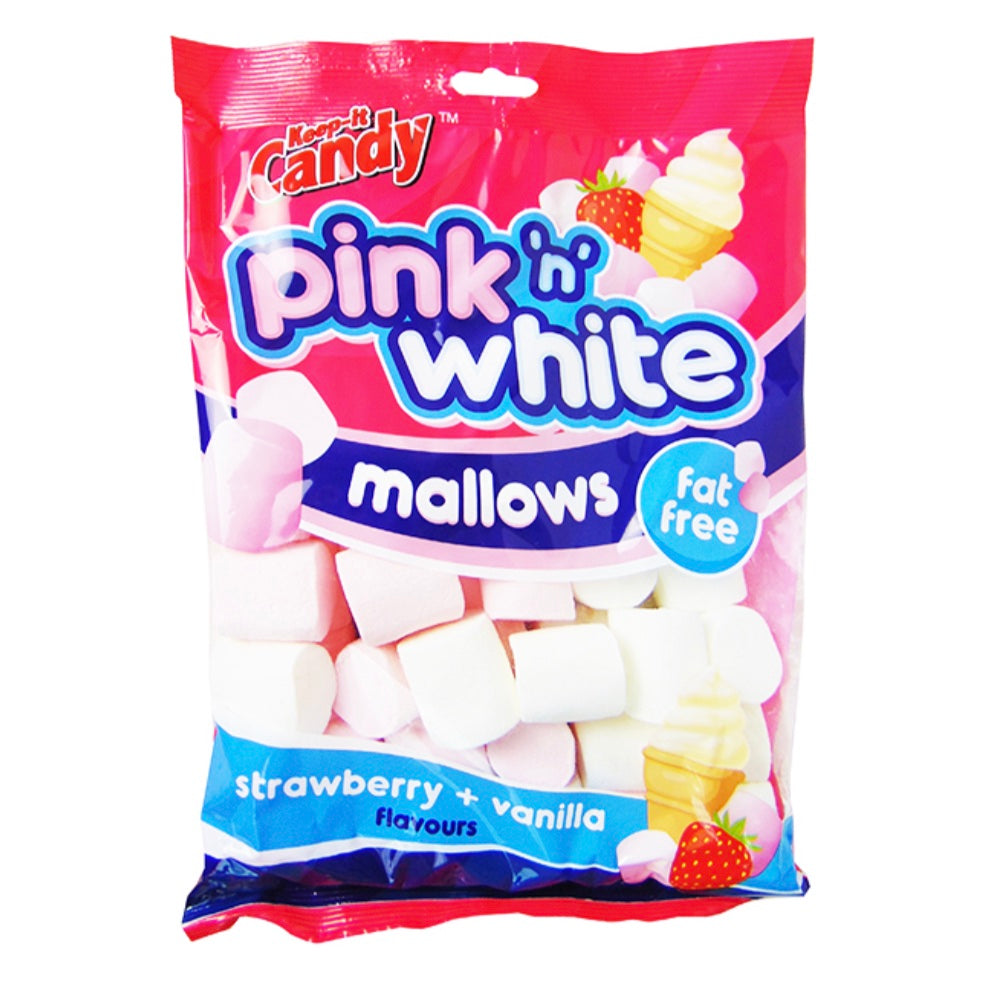 Pink ‘n’ white marshmallows image 0