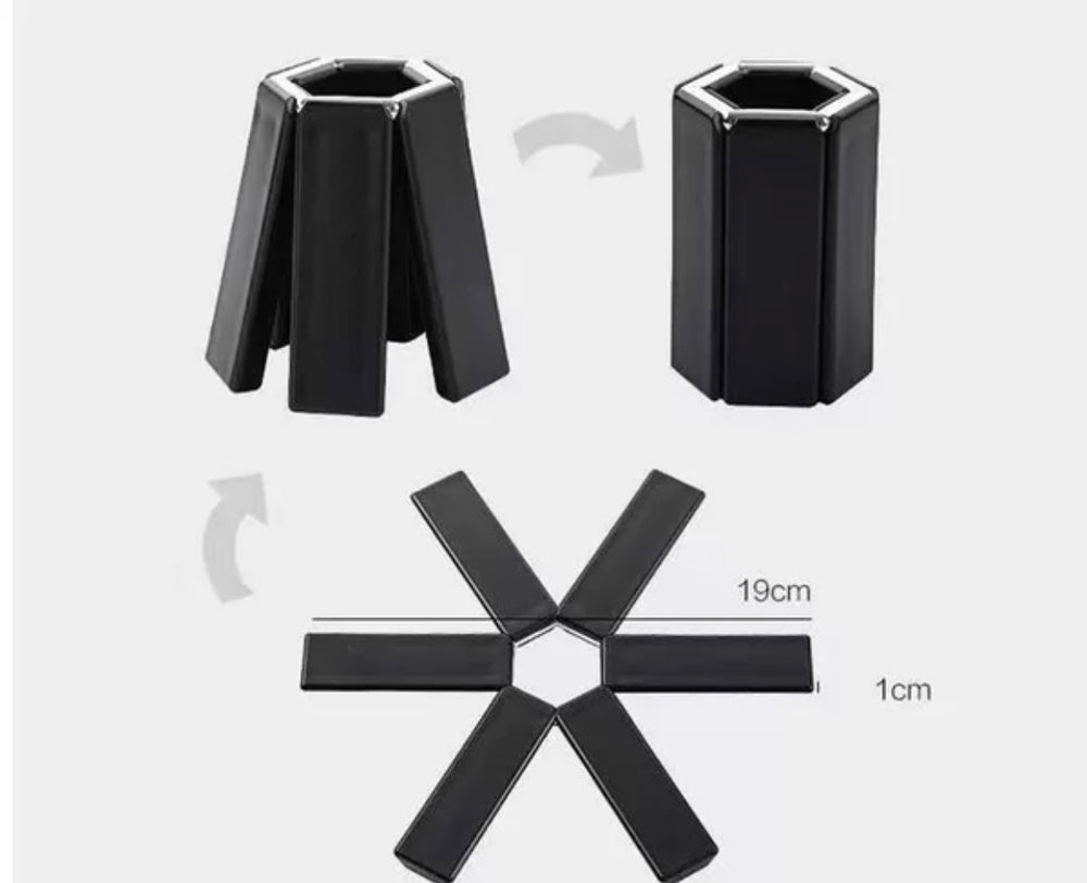 Folding hot plate / pot stand image 2
